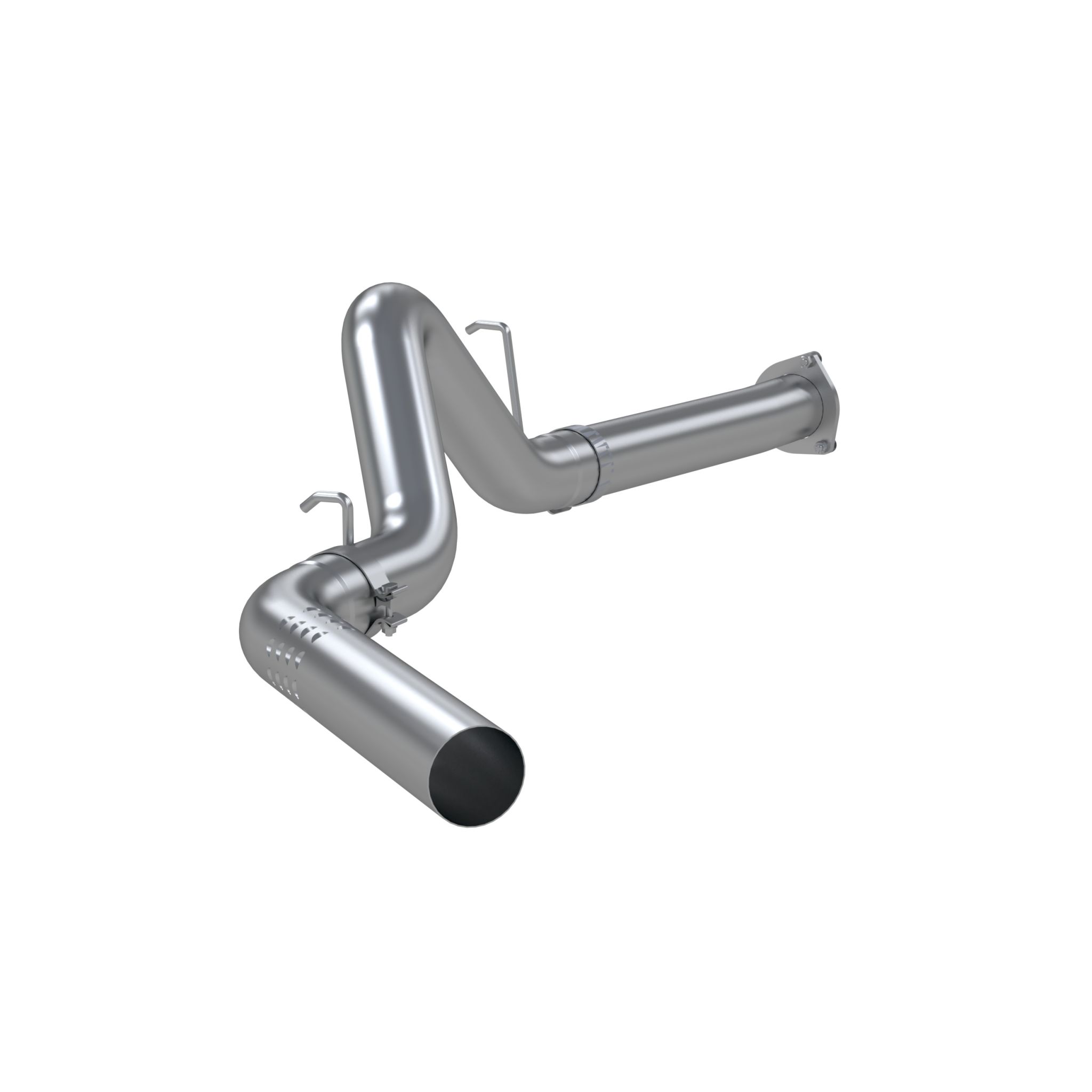 MBRP Exhaust 4in. Filter Back-no muffler; Single Side; T409