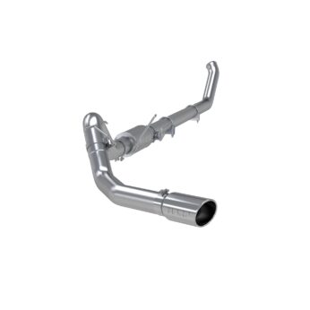 MBRP Exhaust 4in. Turbo Back; Single Side (4WD only); T409
