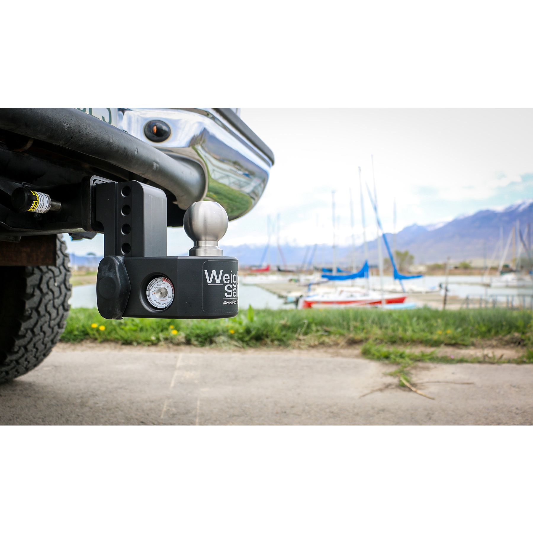 Weigh Safe Cerakoted 4" Drop Hitch with 2" Shank