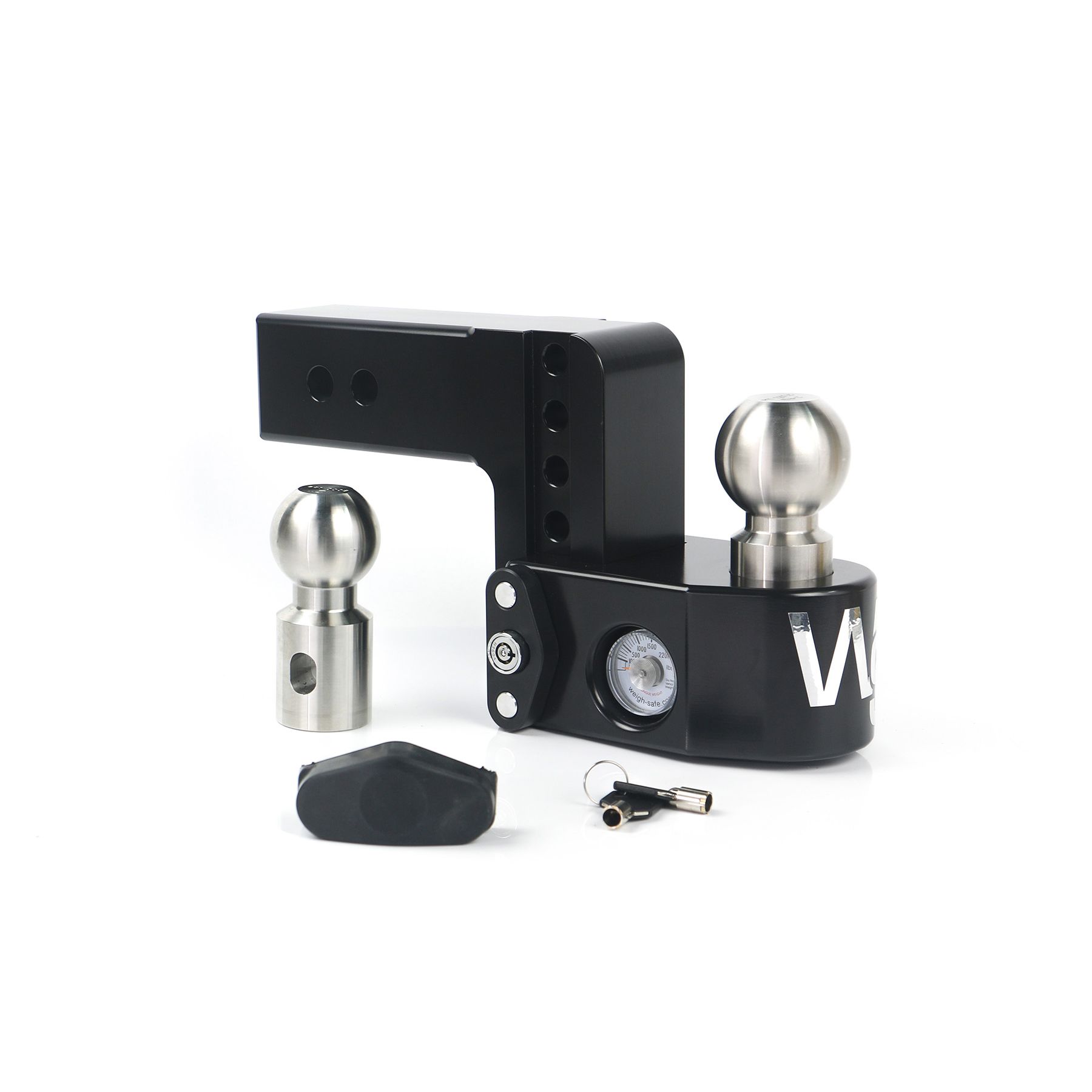 Weigh Safe Cerakoted 4" Drop Hitch with 2.5" Shank