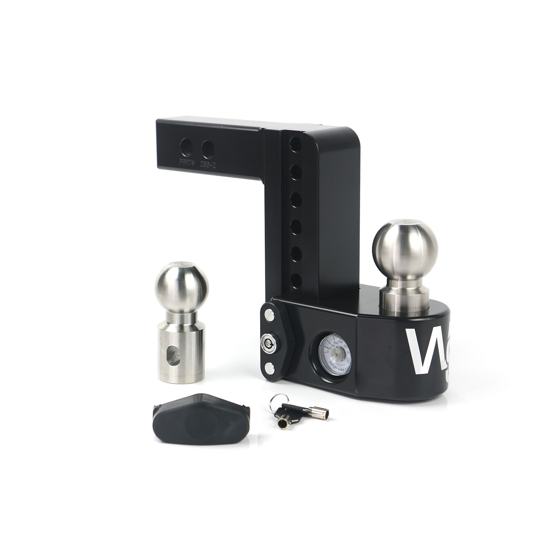 Weigh Safe Cerakoted 6" Drop Hitch with 2" Shank