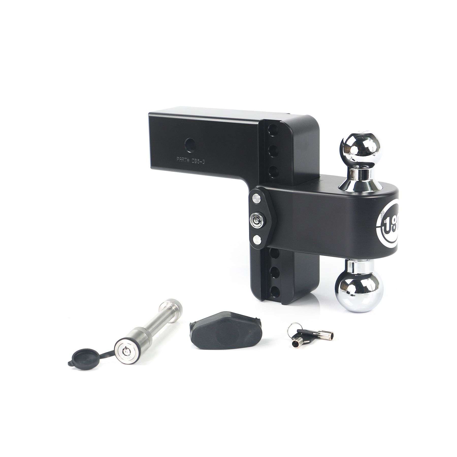 Weigh Safe 6" Drop Hitch with 3" Shank w/ Keyed Alike WS05