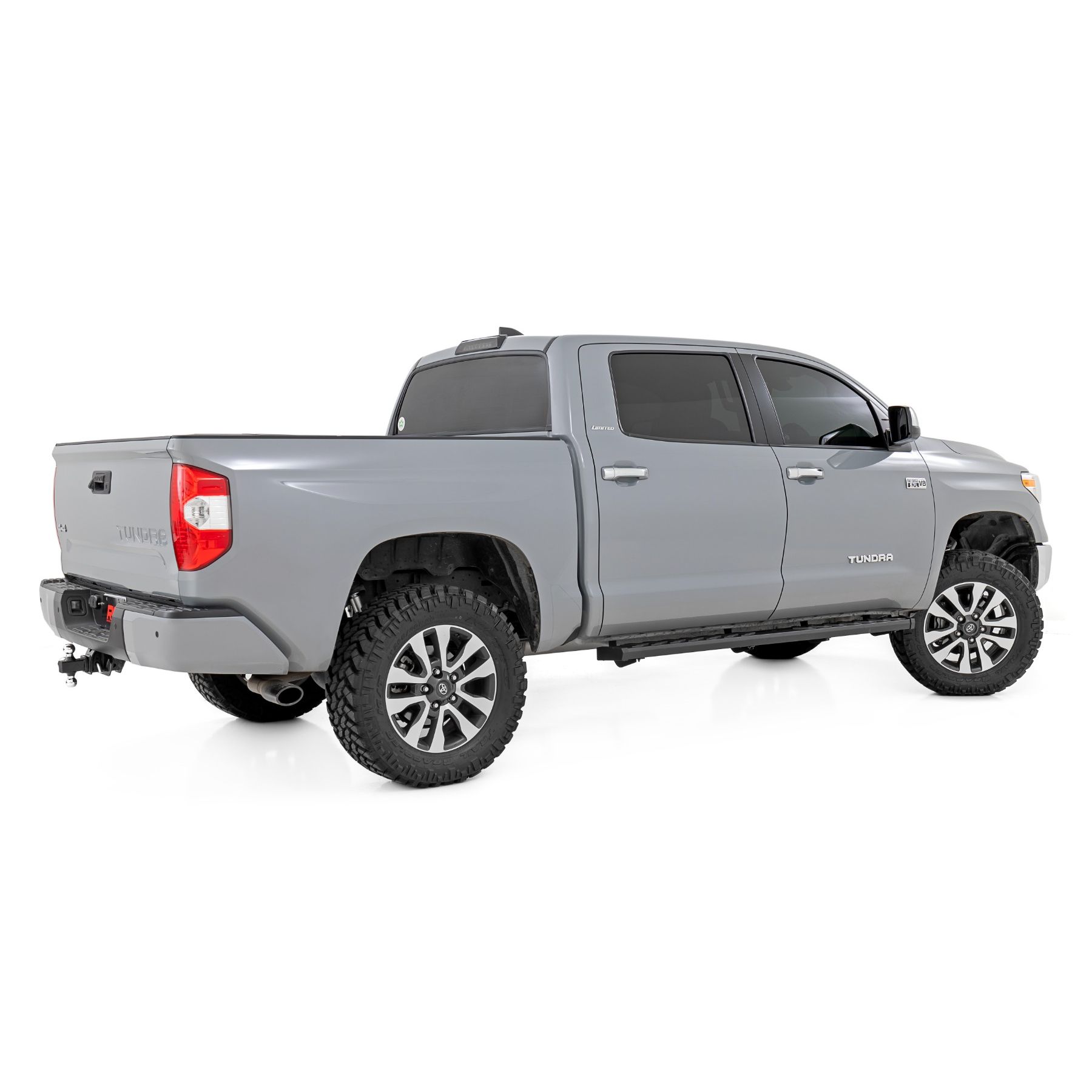 Rough Country BA2 Running Boards - Side Step Bars - Crew Cab - Toyota Tundra (2007-2021)