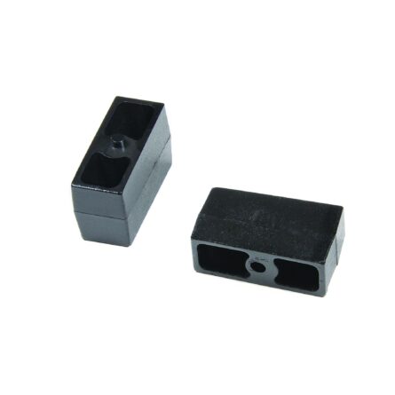 Rear Lift Blocks - 5/8 in Pin - Cast Iron - 3 Inch Lift - Universal Fitment