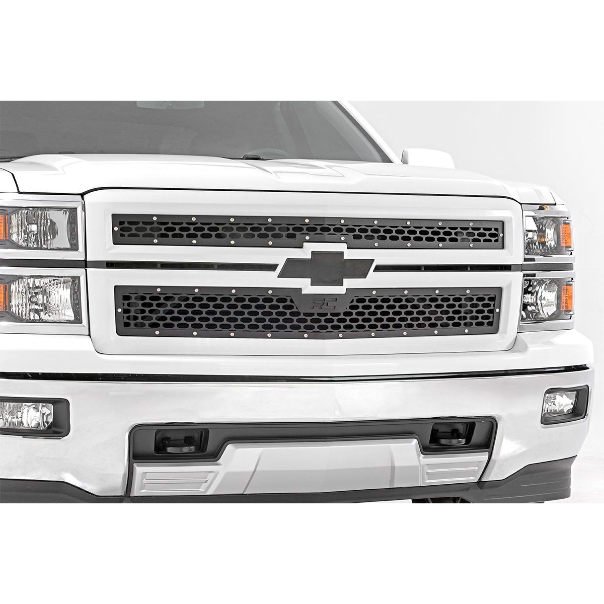 Rough Country Mesh Grille - Chevy Silverado 1500 2WD/4WD (2014-2015)