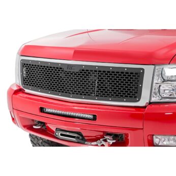 Rough Country Mesh Grille - Chevy Silverado 1500 2WD/4WD (2007-2013)