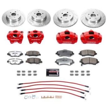 Power Stop 07-17 Jeep Wrangler Front & Rear Big Brake Conversion Kit - Scratch and Dent