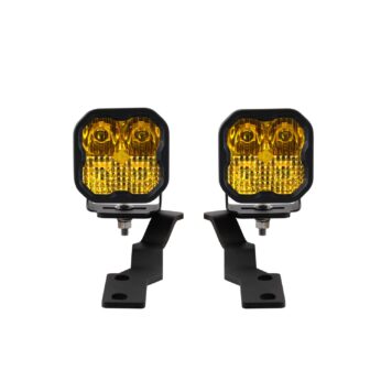 SS3 LED Ditch Light Kit for 2016-2021 Tacoma, Sport Yellow Combo
