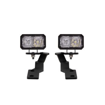 SSC2 LED Ditch Light Kit for 16-21 Toyota Tacoma, Sport White Combo