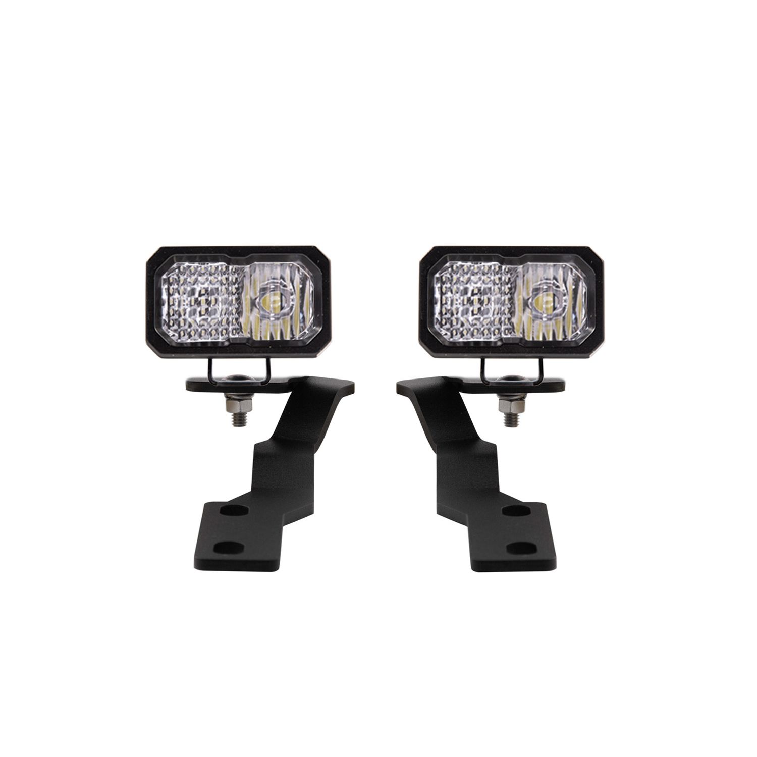 SSC2 LED Ditch Light Kit for 16-21 Toyota Tacoma, Sport White Combo