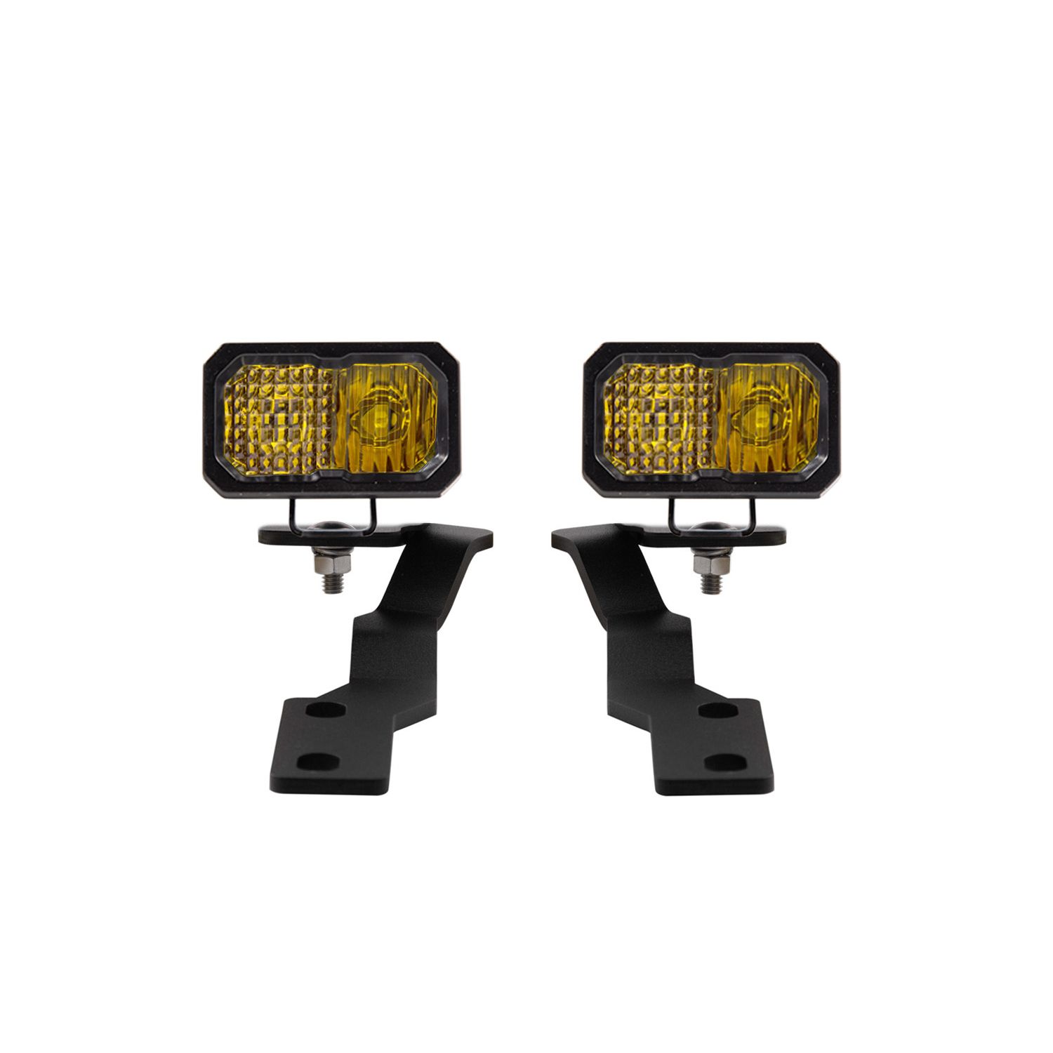 SSC2 LED Ditch Light Kit for 16-21 Toyota Tacoma, Sport Yellow Combo