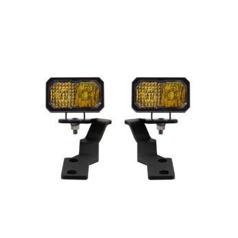 SSC2 LED Ditch Light Kit for 16-21 Toyota Tacoma, Pro Yellow Combo