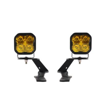 SS3 LED Ditch Light Kit for 2019-2021 Ford Ranger, Sport Yellow Combo