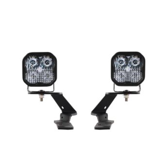 SS3 LED Ditch Light Kit for 2019-2021 Ford Ranger, Pro White Combo