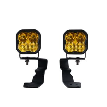 SS3 LED Ditch Light Kit for 2015-2021 Subaru WRX/STi, Sport Yellow Combo