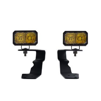 SSC2 LED Ditch Light Kit for 15-21 Subaru WRX/STi, Sport Yellow Combo