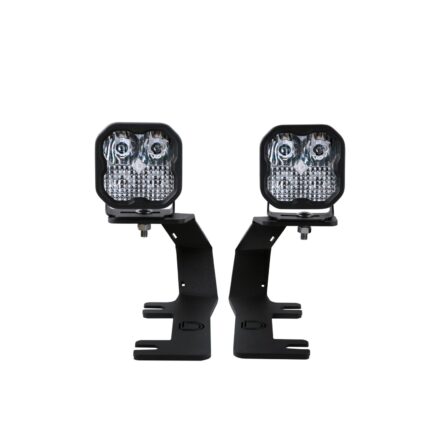 SS3 LED Ditch Light Kit for 2014-2019 Silverado/Sierra, Pro White Combo