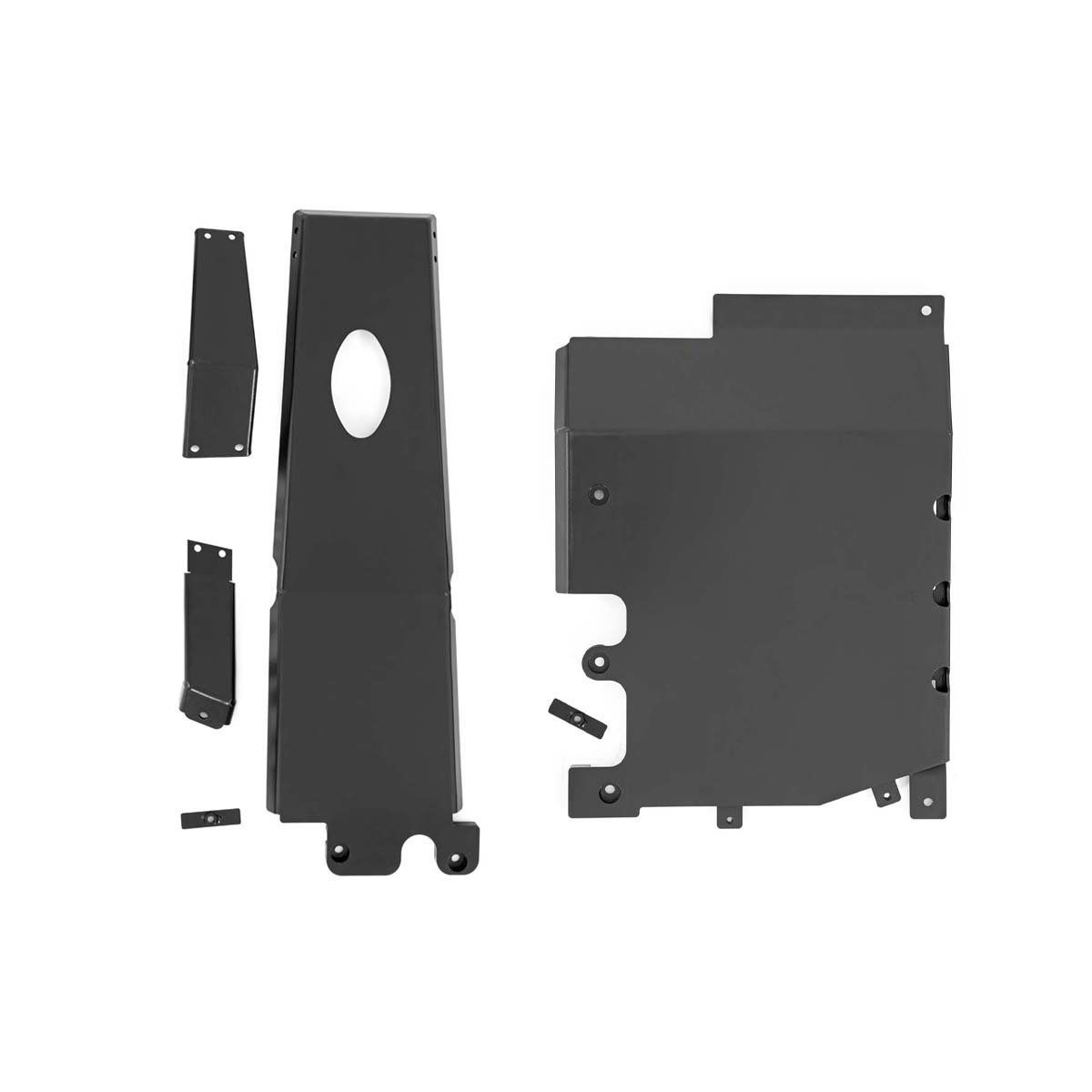 Rough Country Skid Plate Combo - 3.6L - Engine - T-Case - Jeep Wrangler JL (18-19)