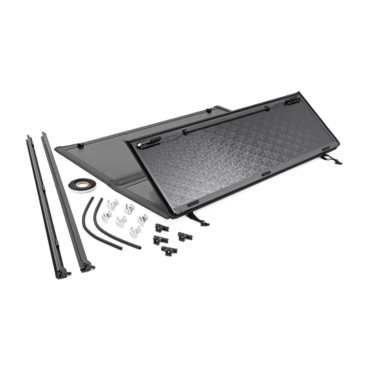 Rough Country Hard Low Profile Bed Cover - 5' Bed- Cargo Mgmt - Nissan Frontier (05-21)