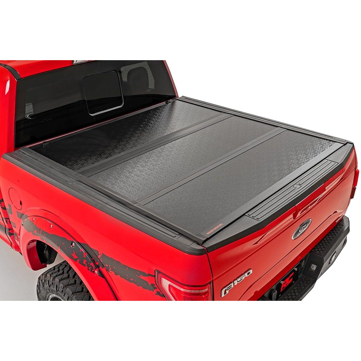 Rough Country Hard Low Profile Bed Cover - 5'7 in Bed - Ford F-150 2WD/4WD (15-20)