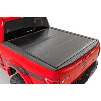 Rough Country Hard Low Profile Bed Cover - 6'4 in Bed - Ram 1500 (09-18)/2500 (10-23)