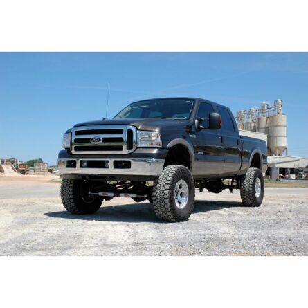 Rough Country 6 Inch Lift Kit - Gas - 4 Link - OVLD - Vertex - Ford Super Duty (05-07)