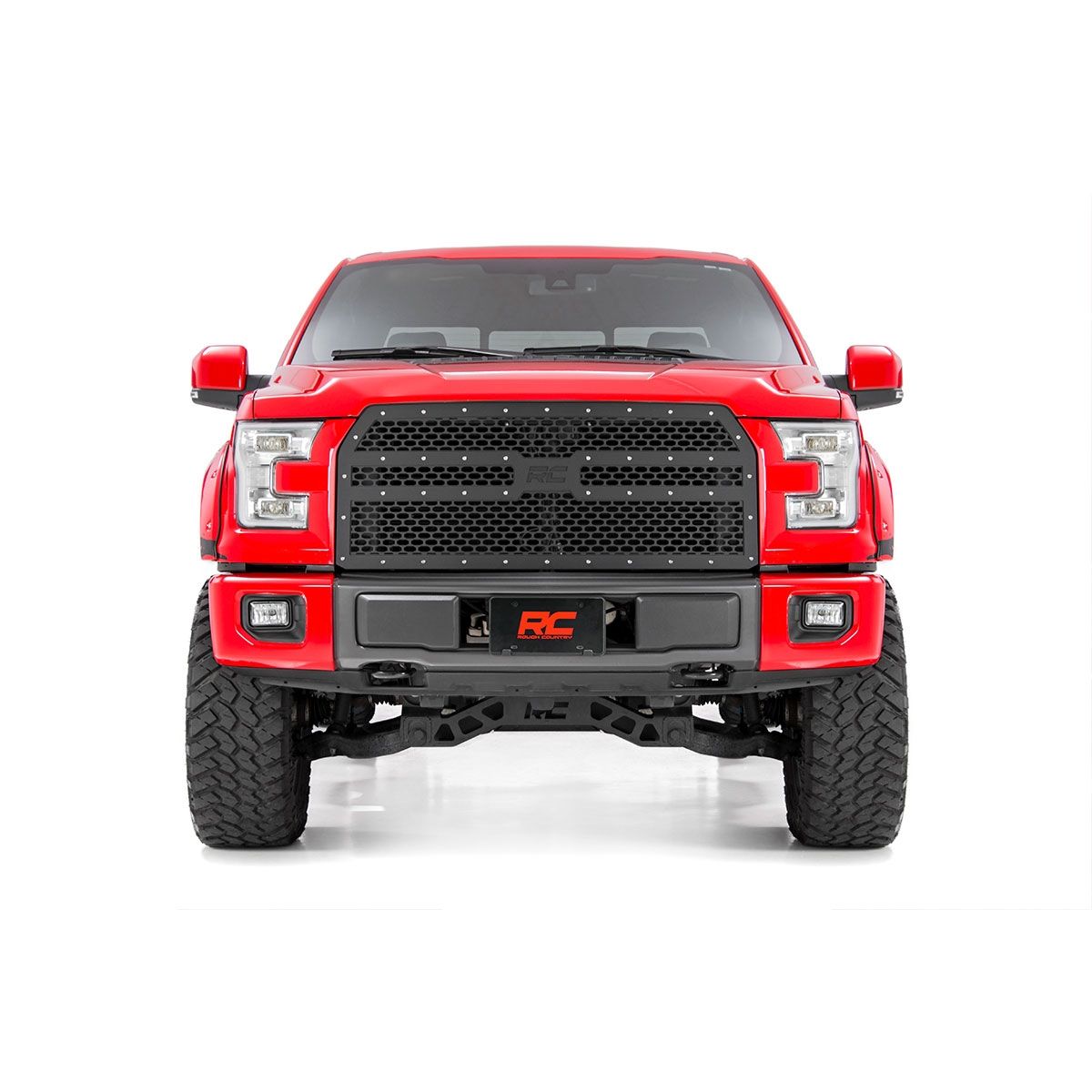 Rough Country Mesh Grille - Ford F-150 2WD/4WD (2015-2017)