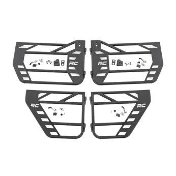 Rough Country Tubular Doors - Front and Rear - Jeep Wrangler JK (2007-2018)