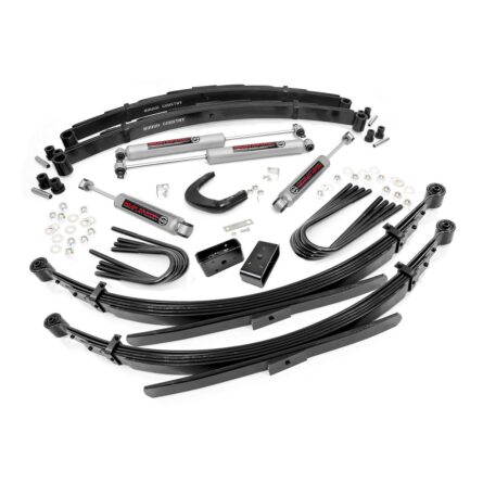 Rough Country 6 Inch Lift Kit - 56 Inch Rear Springs - GMC C15/K15 Truck/Half-Ton Suburban (77-87)