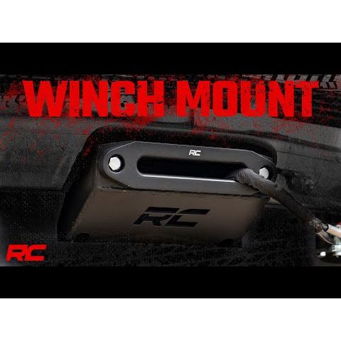 Rough Country Hidden Winch Mounting Plate - Chevy C1500/K1500 Truck/SUV (88-99)
