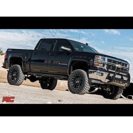 Rough Country 7 Inch Lift Kit - Alum/Stamp Steel - Vertex - Chevy/GMC 1500 (14-18)