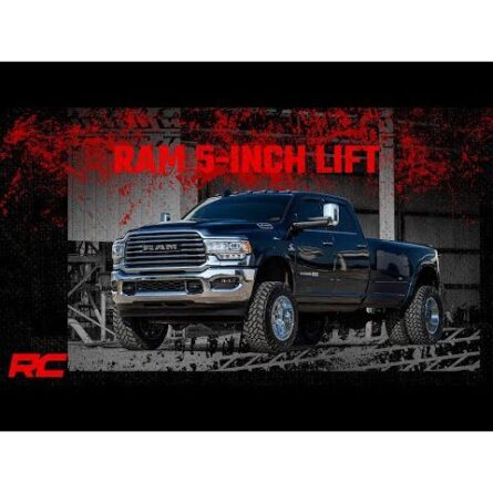 Rough Country 5 Inch Lift Kit - Diesel - Non-AISIN - Ram 3500 4WD (2019-2023)