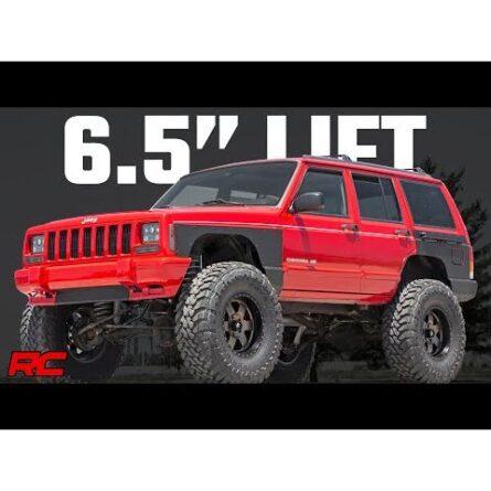 Rough Country 6.5 Inch Lift Kit - Long Arm - NP231 - Jeep Cherokee XJ 4WD (84-01)