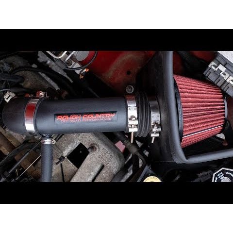 Rough Country 3.6L Cold Air Intake Kit - Prefilter - Jeep Gladiator JT (20-22)/Wrangler JL (18-23)