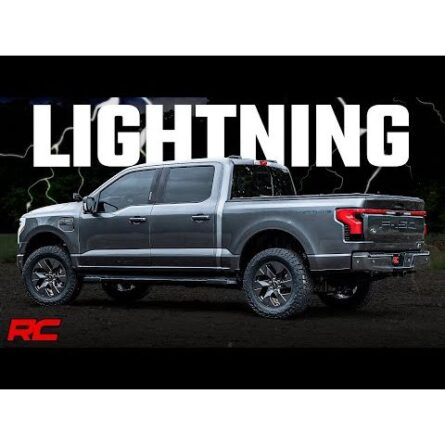 Rough Country 3 Inch Lift Kit - Forged UCA - Ford F-150 Lightning 4WD (2022)