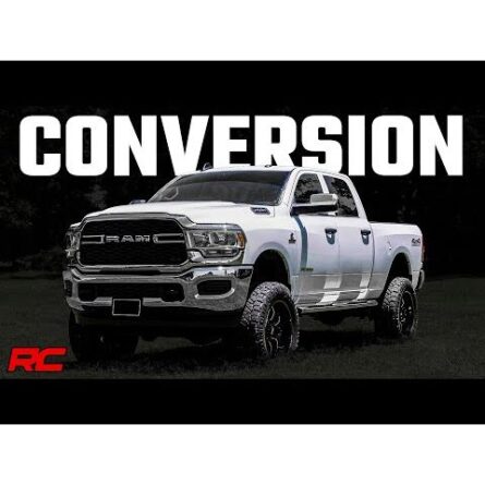 Rough Country 5 Inch Coilover Conversion Upgrade Kit - Vertex/V2 - Ram 2500 4WD (2014-2022)