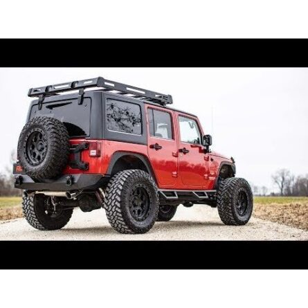 Rough Country Roof Rack - Black Series Lights - Jeep Wrangler JK (2007-2018)