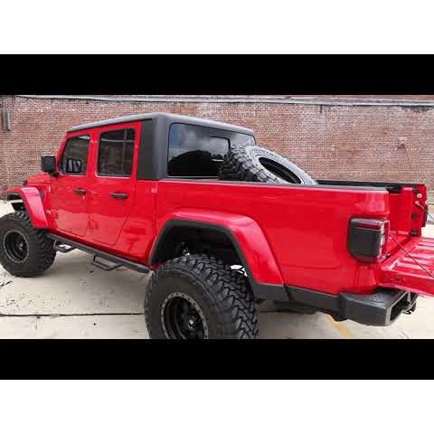 Rough Country Bed Mount Spare Tire Carrier - Jeep Gladiator JT 4WD (2020-2022)