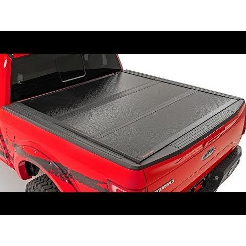 Rough Country Hard Low Profile Bed Cover - 5'7 in Bed - Ford F-150 2WD/4WD (15-20)
