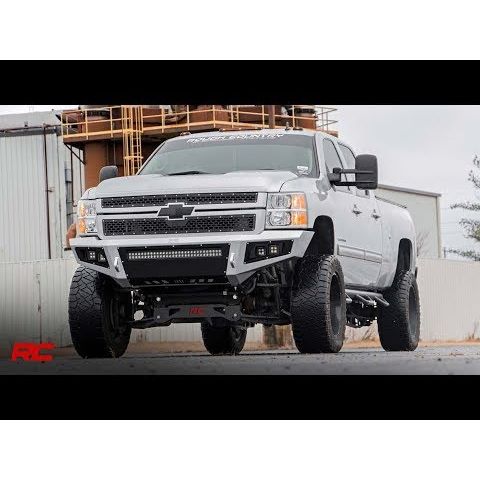 Rough Country Mesh Grille - Chevy Silverado 2500 HD/3500 HD 2WD/4WD (2011-2014)