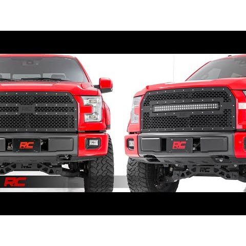 Rough Country Mesh Grille - Ford F-150 2WD/4WD (2015-2017)
