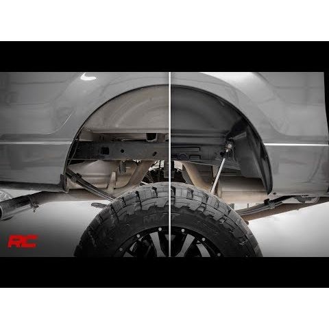 Rough Country Rear Wheel Well Liners - GMC Sierra 1500 (07-13)/Sierra 2500 HD (07-10)