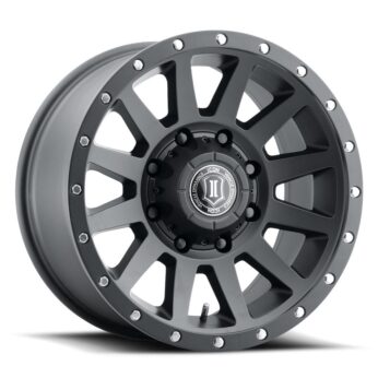 ICON ALLOYS COMPRESSION HD SAT BLK  - 18 X 9 / 8 X 180 / 12 MM / 5.5" BS