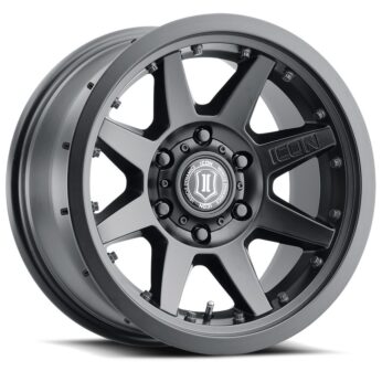 ICON ALLOYS REBOUND PRO SAT BLK - 17 X 8.5 / 5X150 / 25MM / 5.75" BS