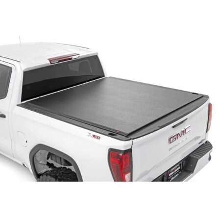 Rough Country Soft Roll Up Bed Cover - 6'7 in Bed - Chevy/GMC 1500 (14-18)