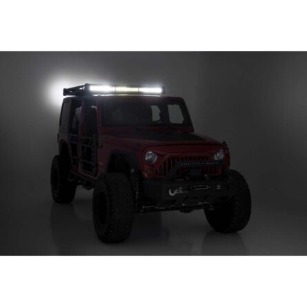 Rough Country Roof Rack - Black Series Lights - Jeep Wrangler JK (2007-2018)