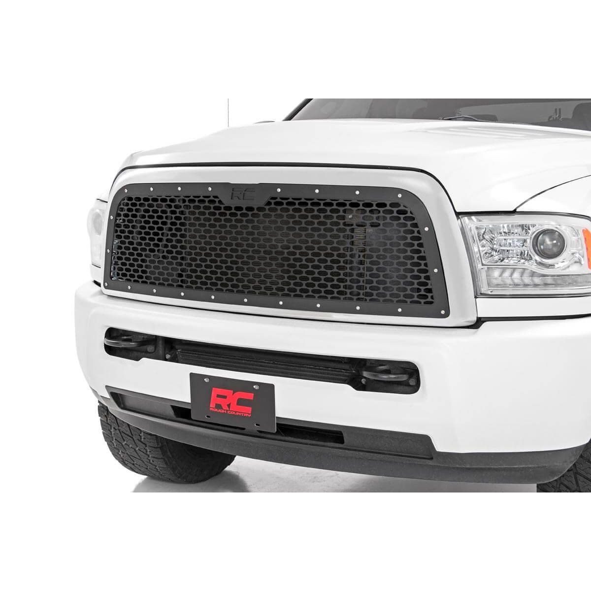 Rough Country Mesh Grille - Ram 2500/3500 2WD/4WD (2013-2018)