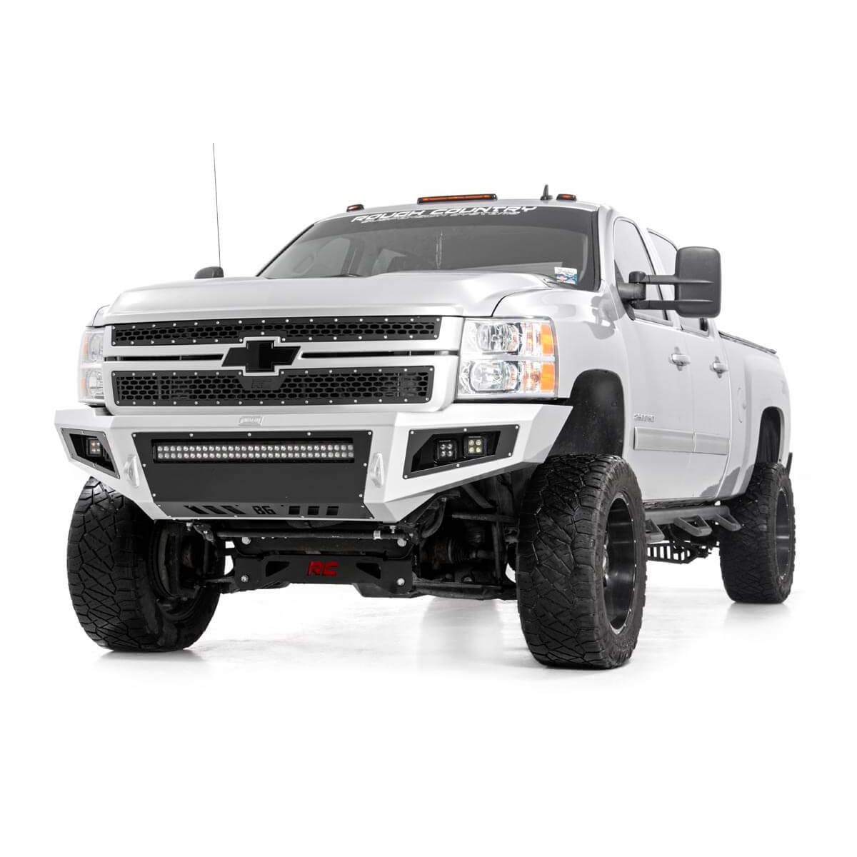 Rough Country Mesh Grille - Chevy Silverado 2500 HD/3500 HD 2WD/4WD (2011-2014)