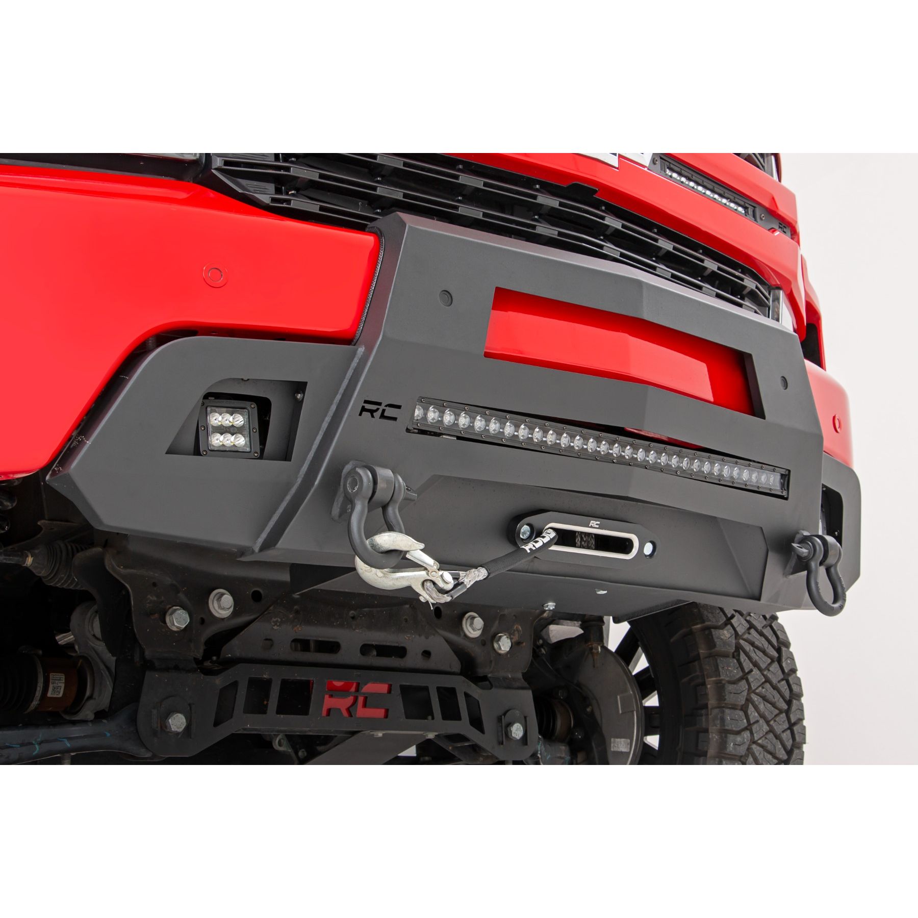 Rough Country Hidden Winch Bumper - Chevy Silverado 1500 2WD/4WD (2019-2022)