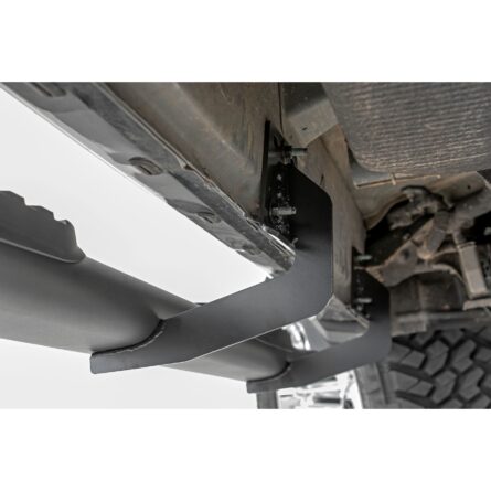 Rough Country Oval Nerf Step - Crew Cab - Black - Ram 1500 (19-23)/1500 TRX (21-23)